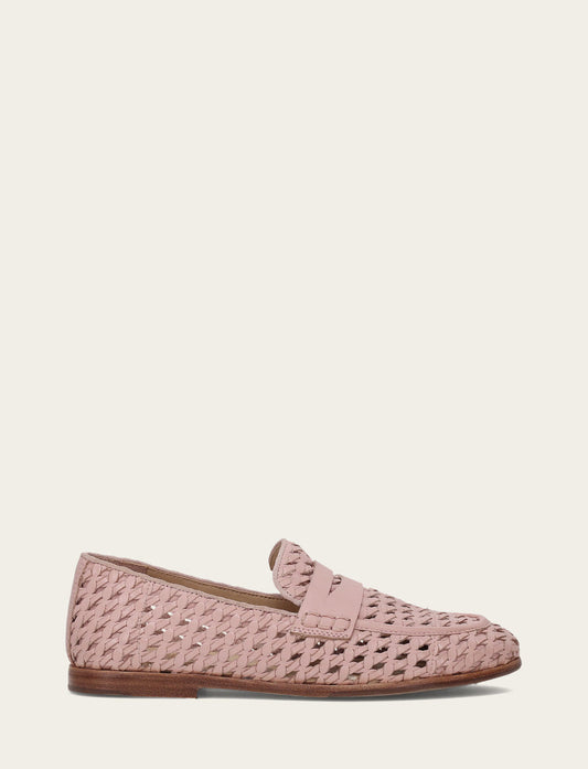 Faith Woven Loafer - Cameo Rose - Outside