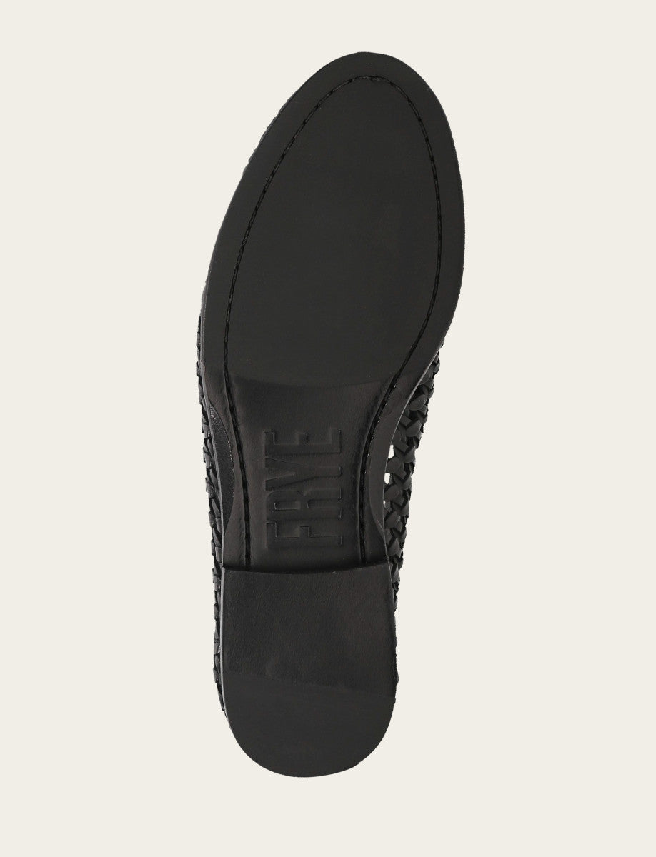 Faith Woven Loafer - Black - Sole