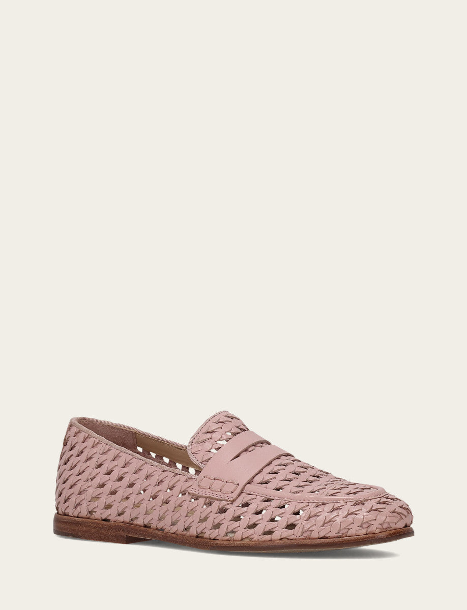 Faith Woven Loafer - Cameo Rose - Hero