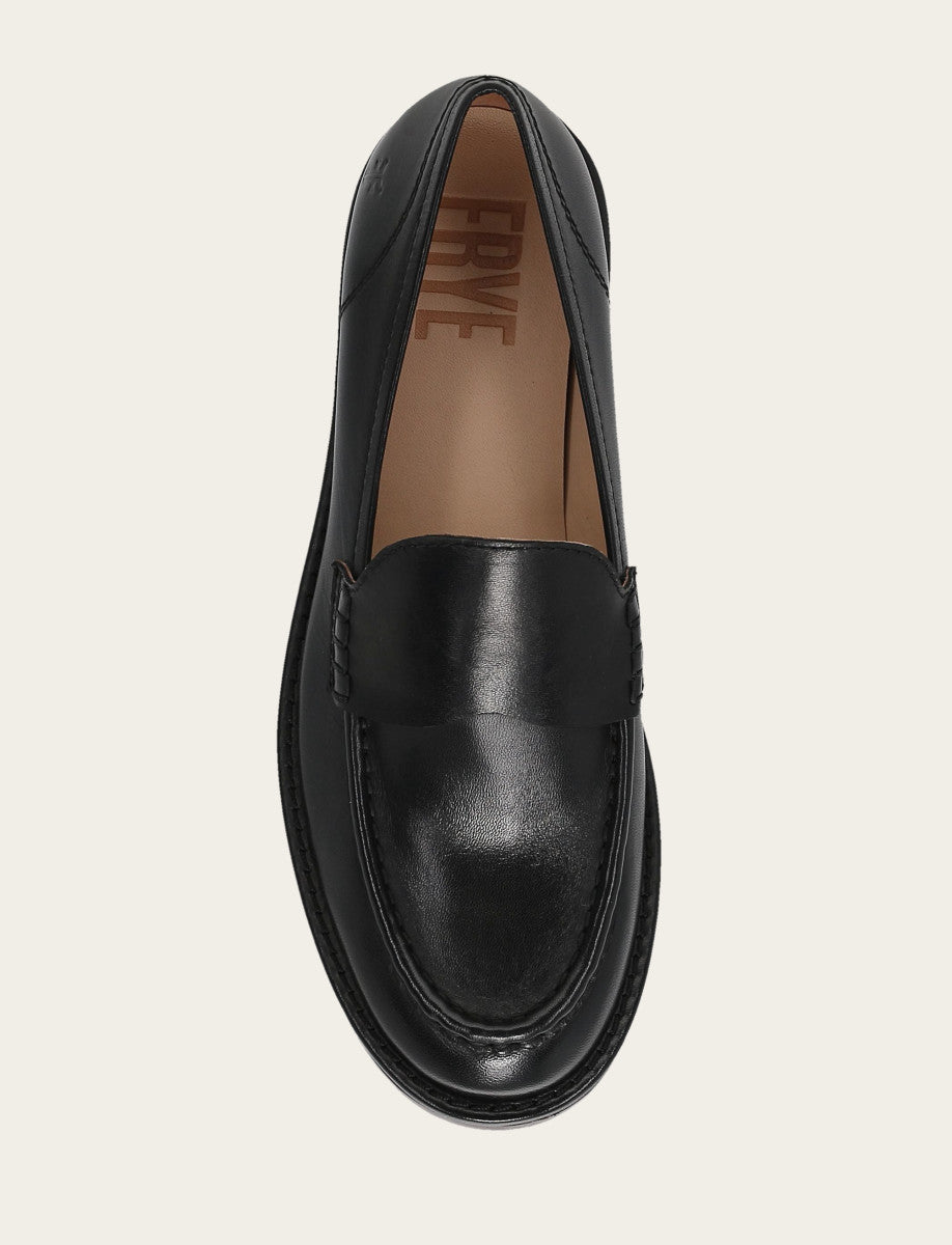 Harper Loafer - Black - Top Down
