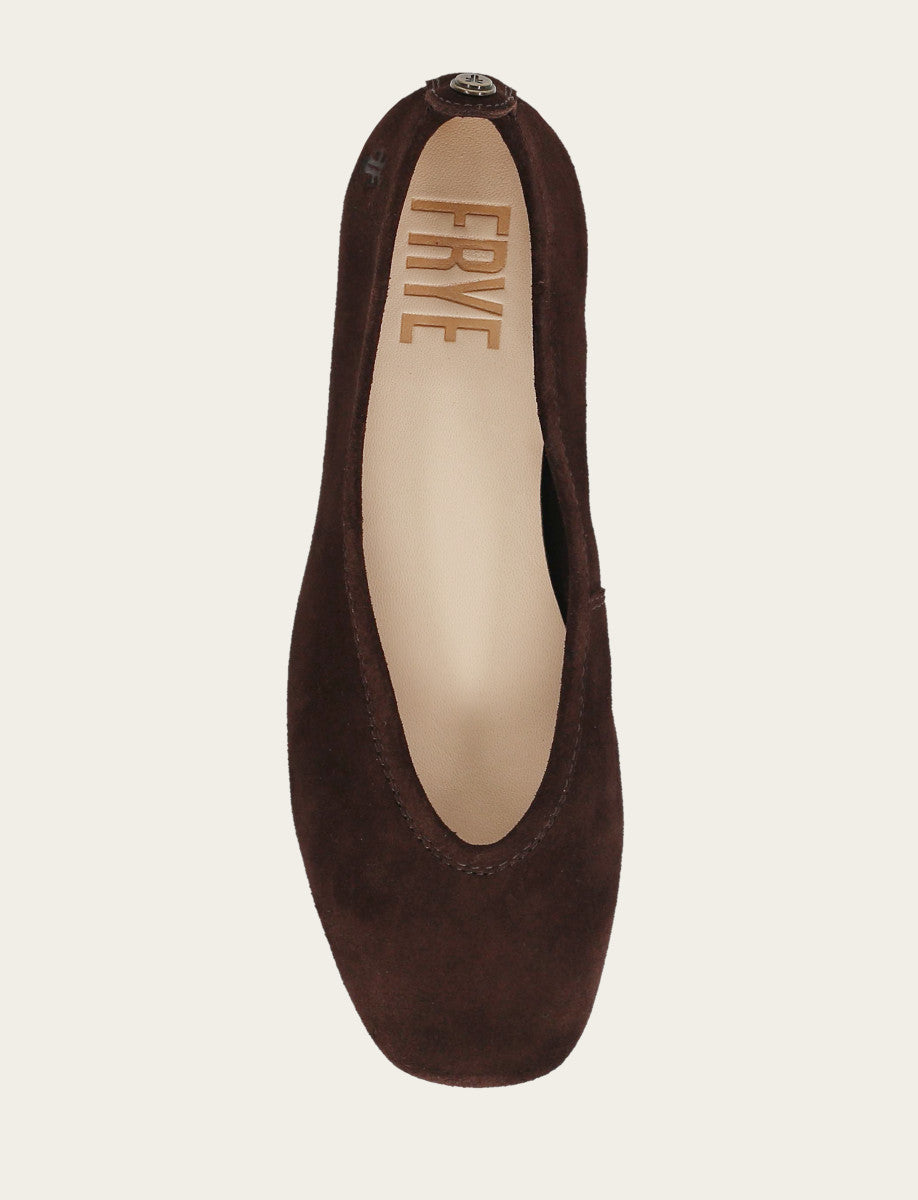 Hayley Ballet - Chocolate - Top Down