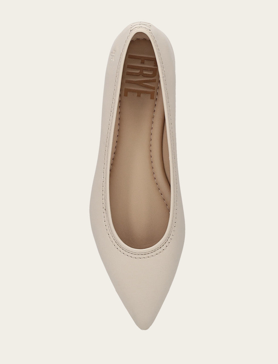 Heather Ballet - Ecru - Top Down