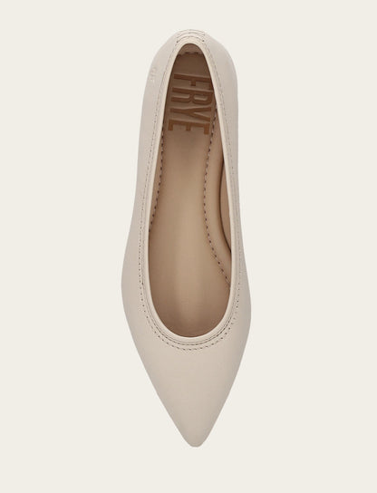 Heather Ballet - Ecru - Top Down
