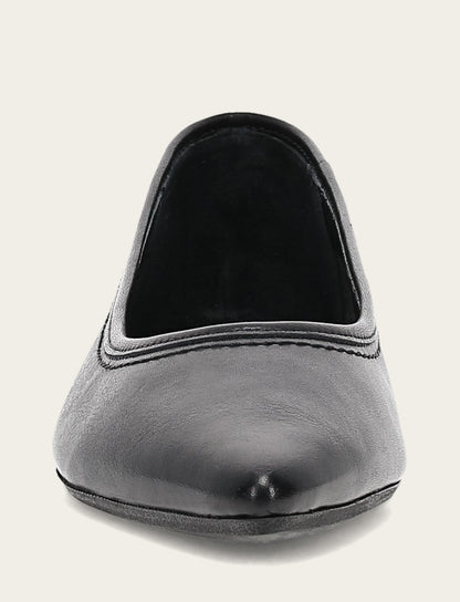 Heather Ballet - Black - Front
