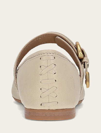 Heather Buckle Mary Jane - Lemon - Back