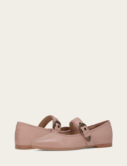 Heather Buckle Mary Jane - Rosa - Pair
