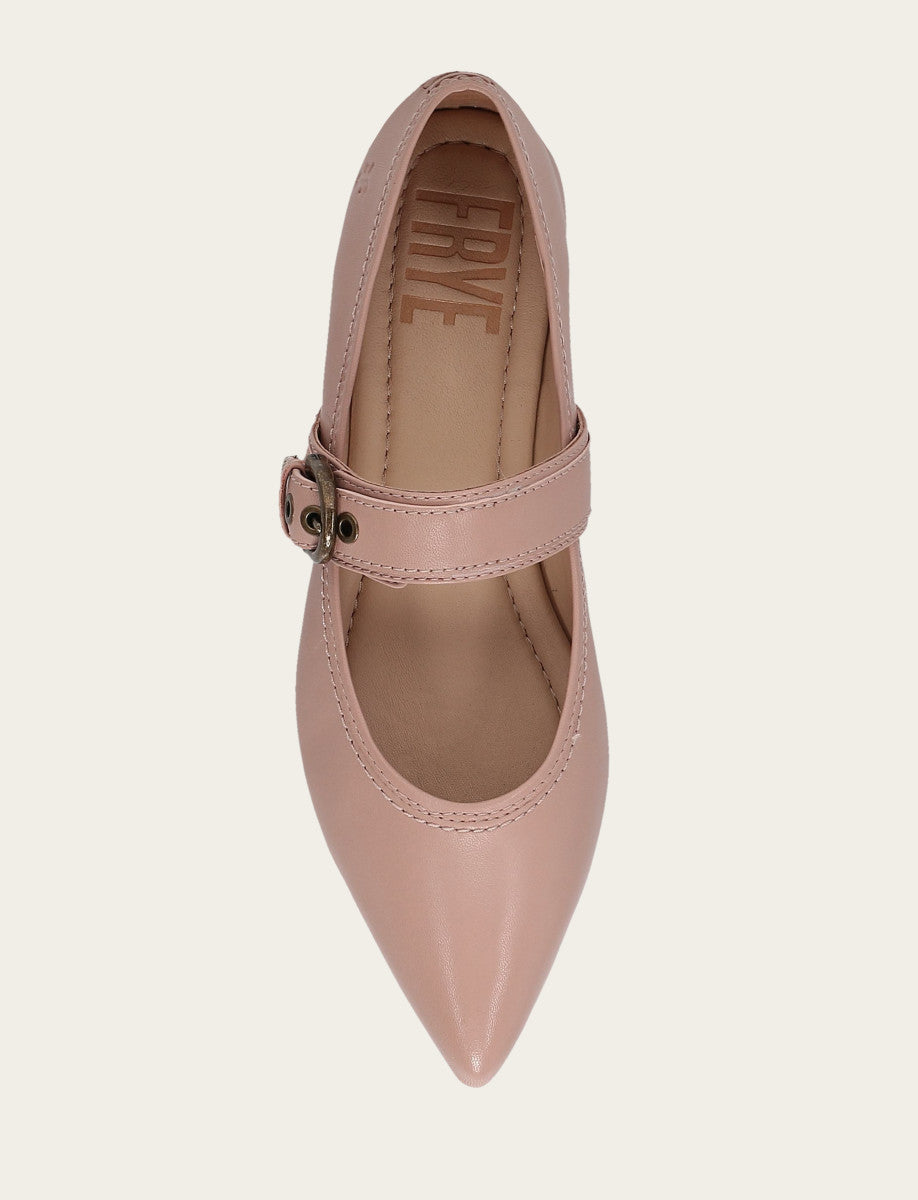 Heather Buckle Mary Jane - Rosa - Top Down