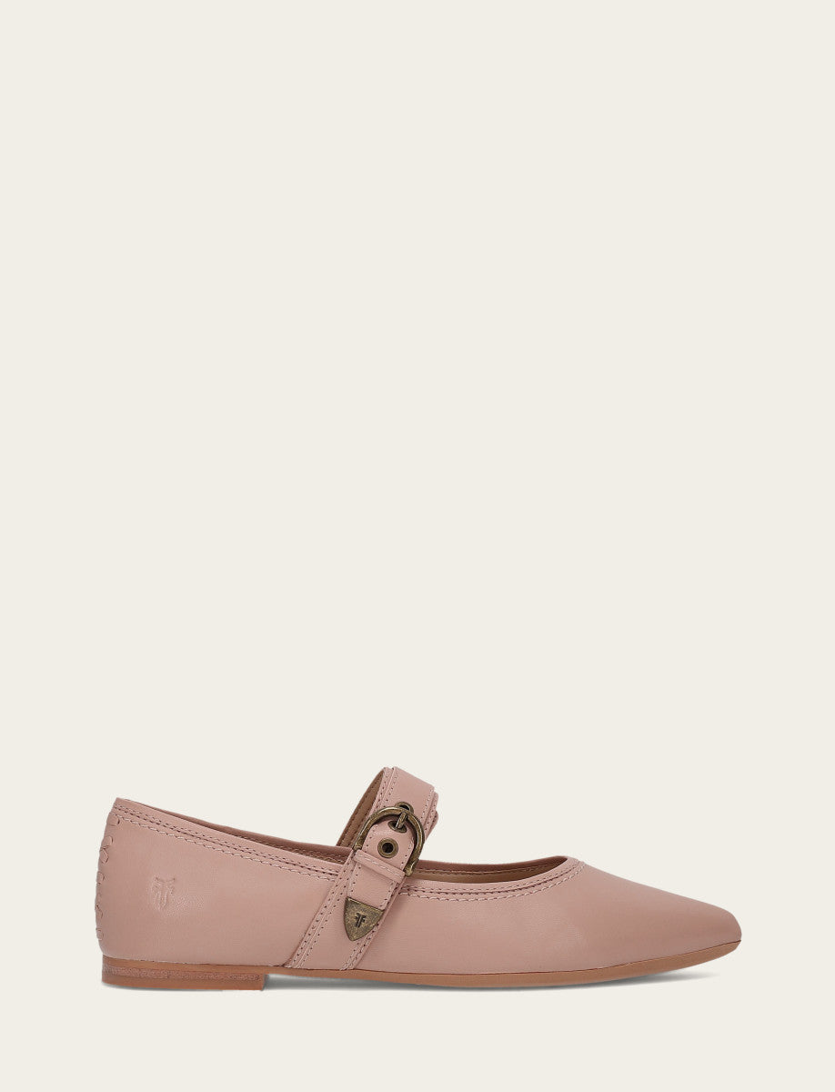 Heather Buckle Mary Jane - Rosa - Outside