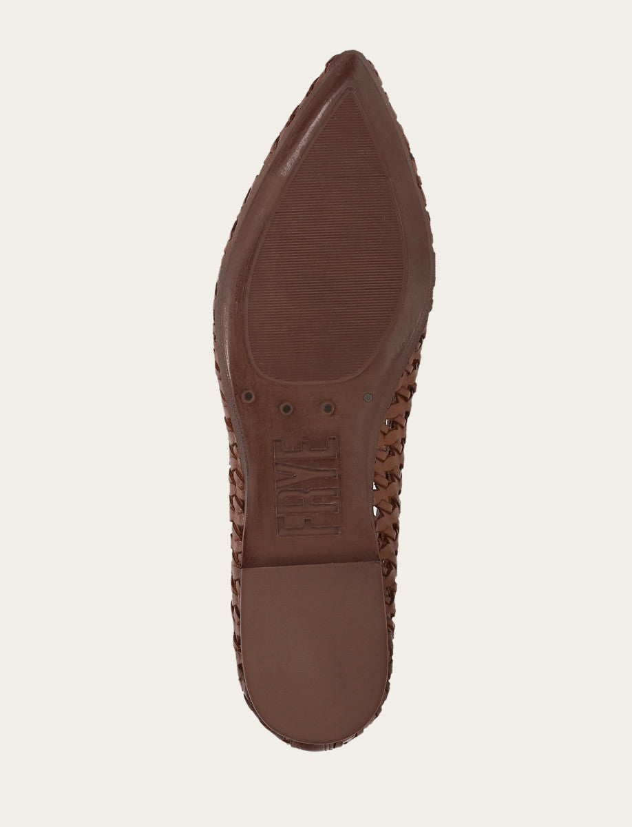 Heather Woven Ballet - Cinnamon - Sole