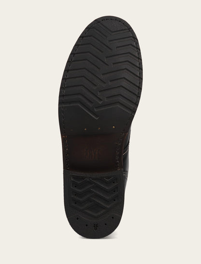 Hudson Workboot Plain Toe - Black - Sole