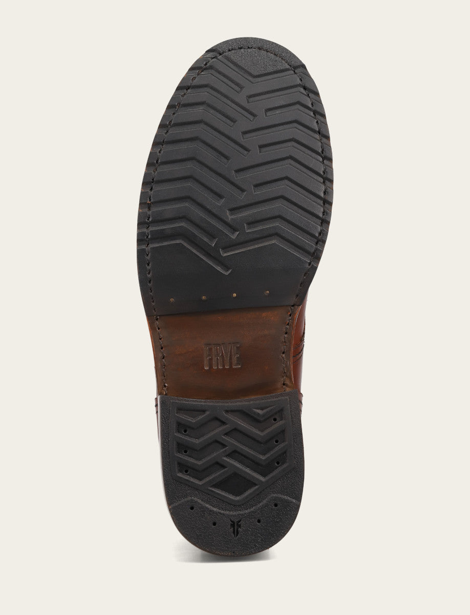 Hudson Workboot Plain Toe - Whiskey - Sole