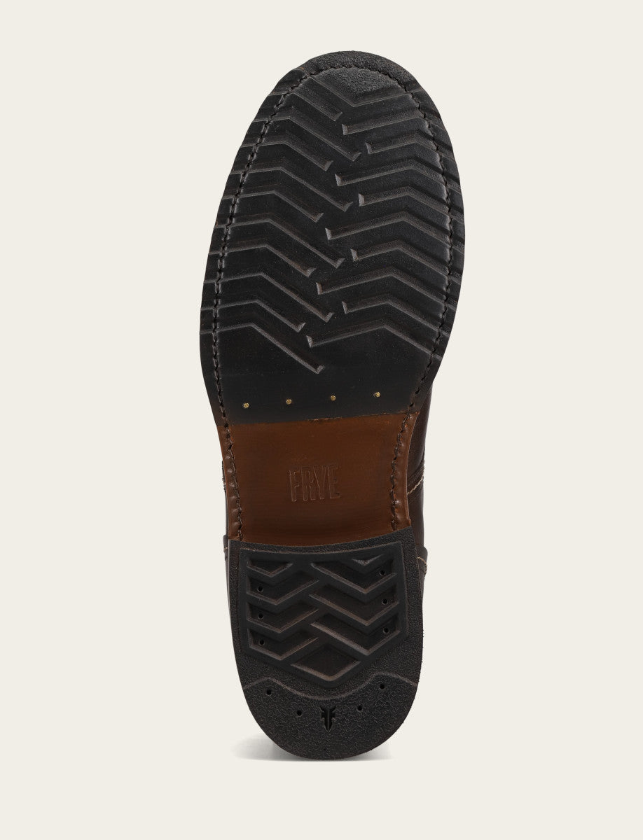 Hudson Workboot Plain Toe - Bourbon - Sole