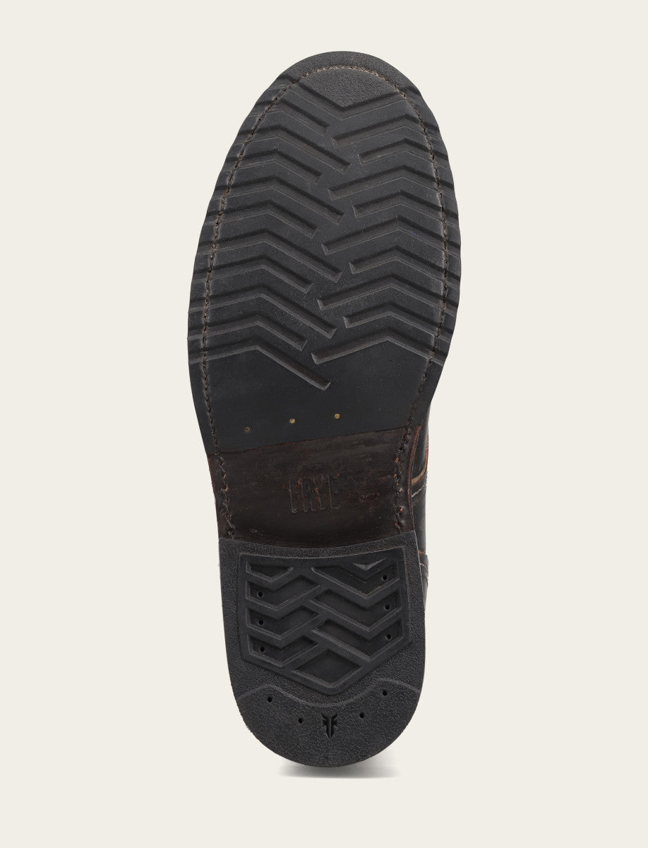 Hudson Workboot Plain Toe - Antique Black - Sole