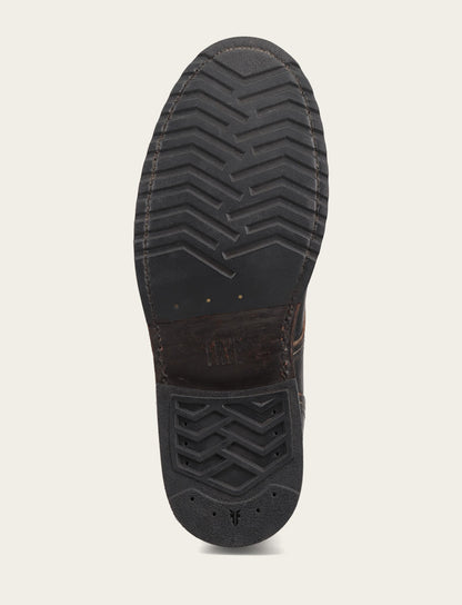 Hudson Workboot Plain Toe - Antique Black - Sole