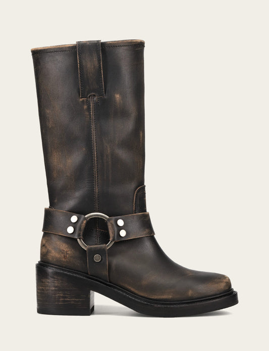 Kate Harness - Distressed Black - Outside