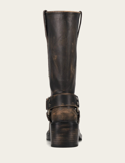 Kate Harness - Distressed Black - Back