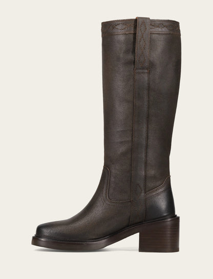 Kate Pull On - Chocolate - Inside