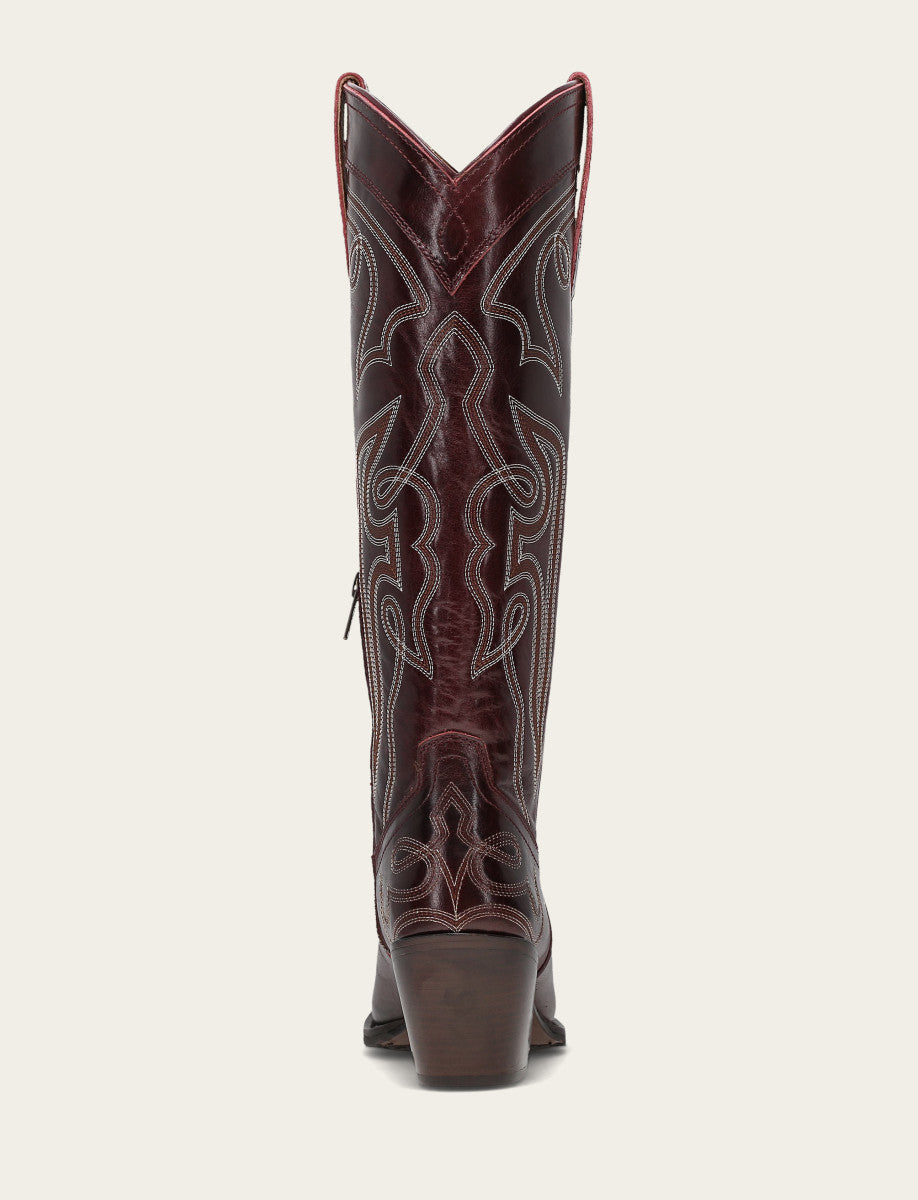 Laila Double F Deco - Bordeaux - Back
