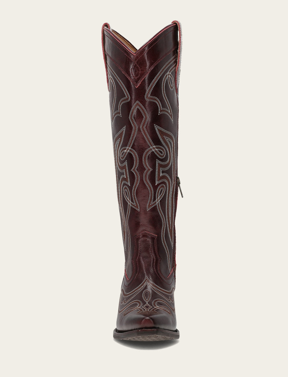 Laila Double F Deco - Bordeaux - Front