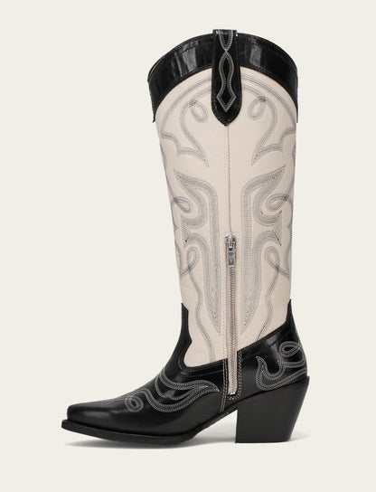 Laila Double F Deco - Black/Ivory - Inside
