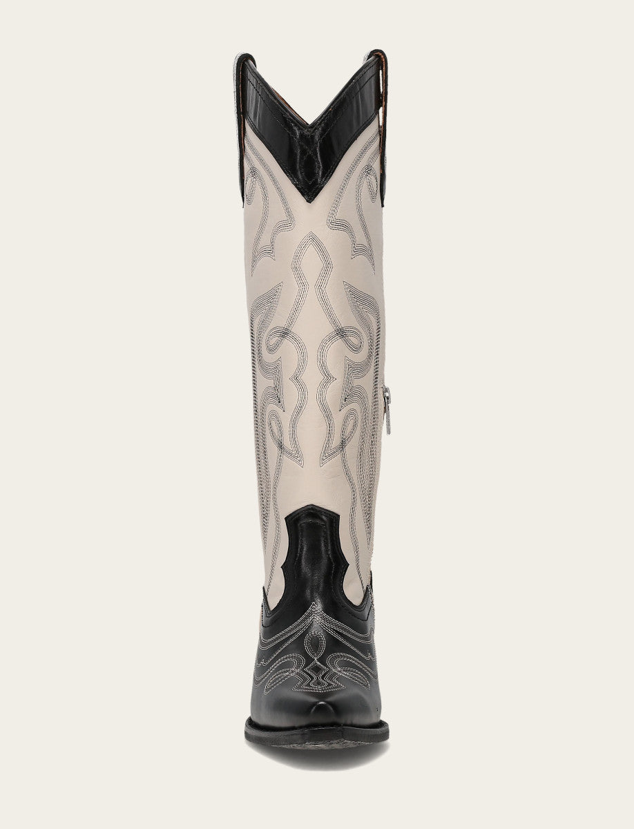 Laila Double F Deco - Black/Ivory - Front
