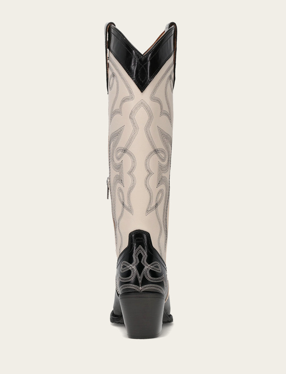 Laila Double F Deco - Black/Ivory - Back