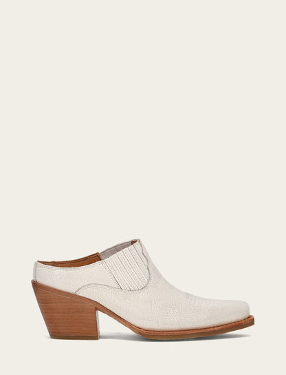 Laila Mule - Antique White - Outside