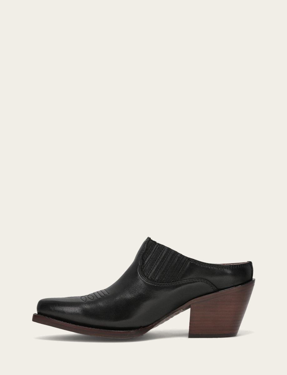 Laila Mule - Black - Inside