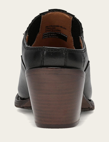 Laila Mule - Black - Back
