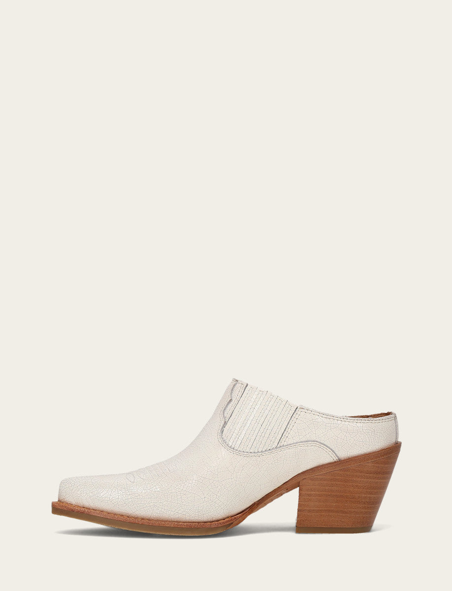 Laila Mule - Antique White - Inside