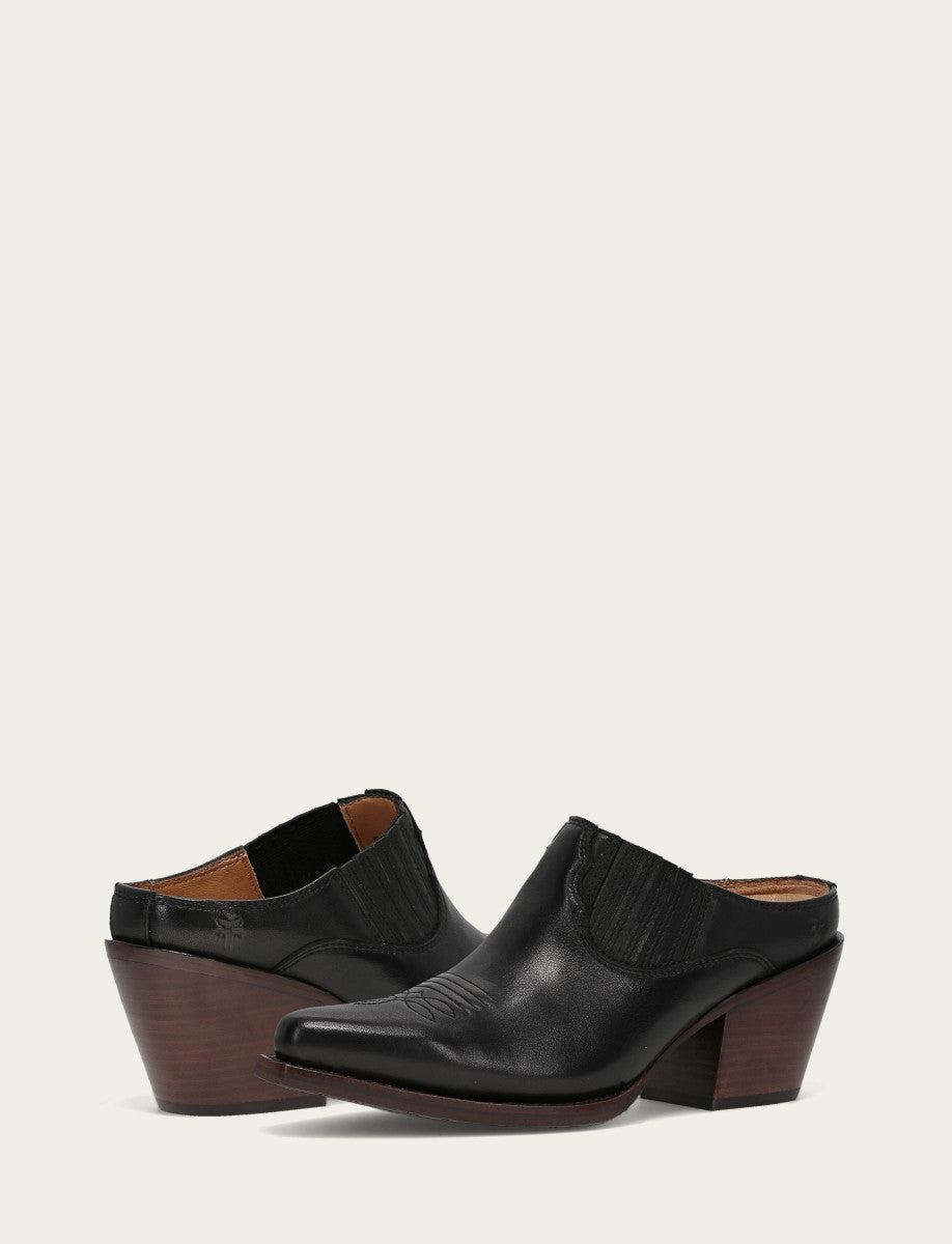 Laila Mule - Black - Pair