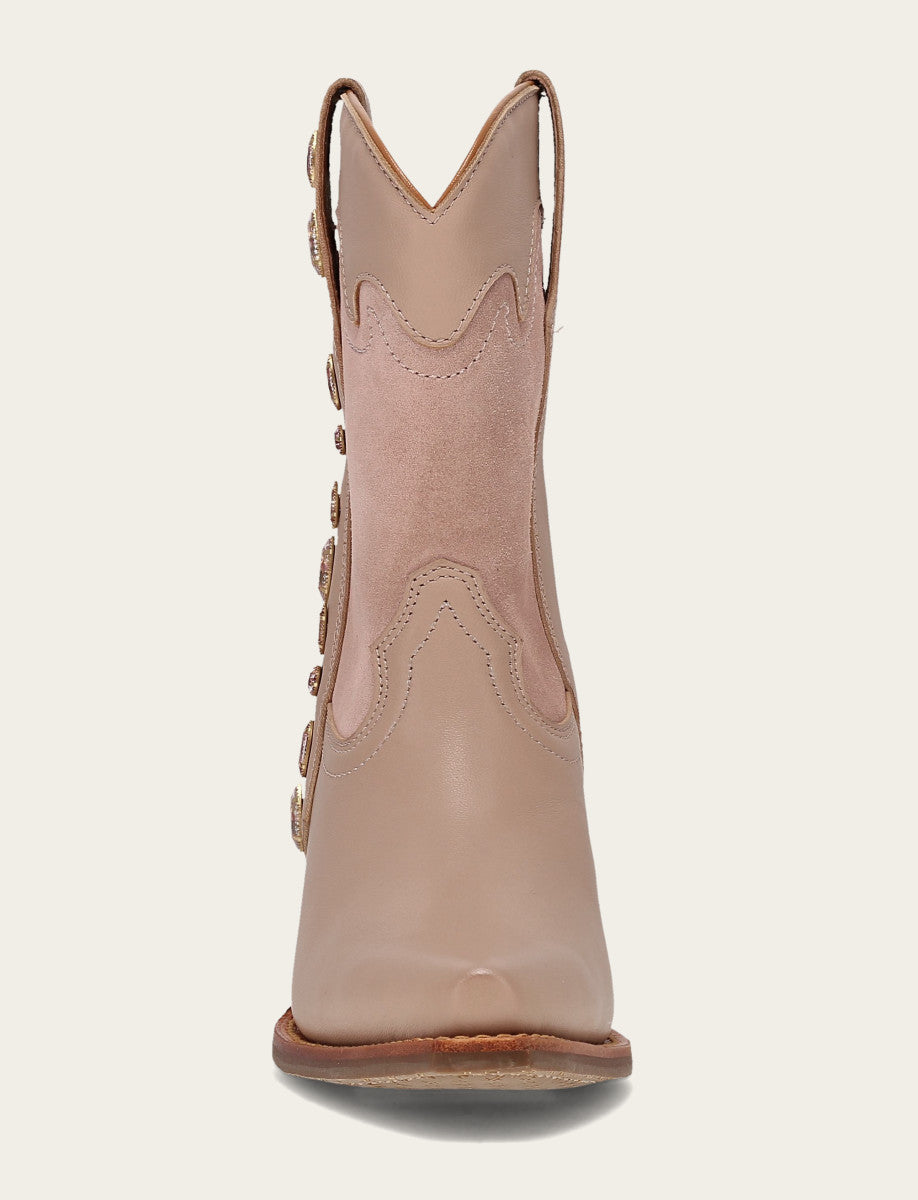 Laila Short Rhinestone - Rosa - Front