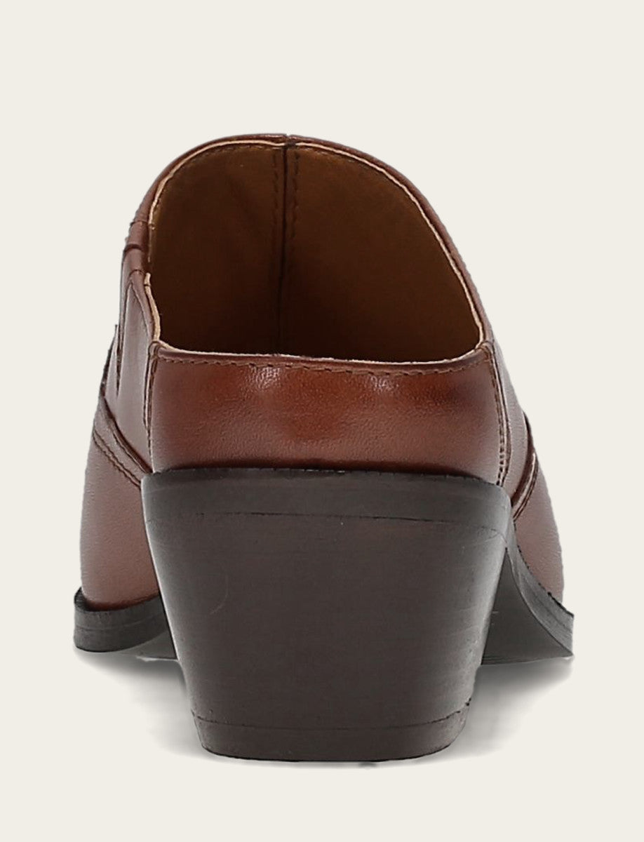 Luna Mule - Brown - Back