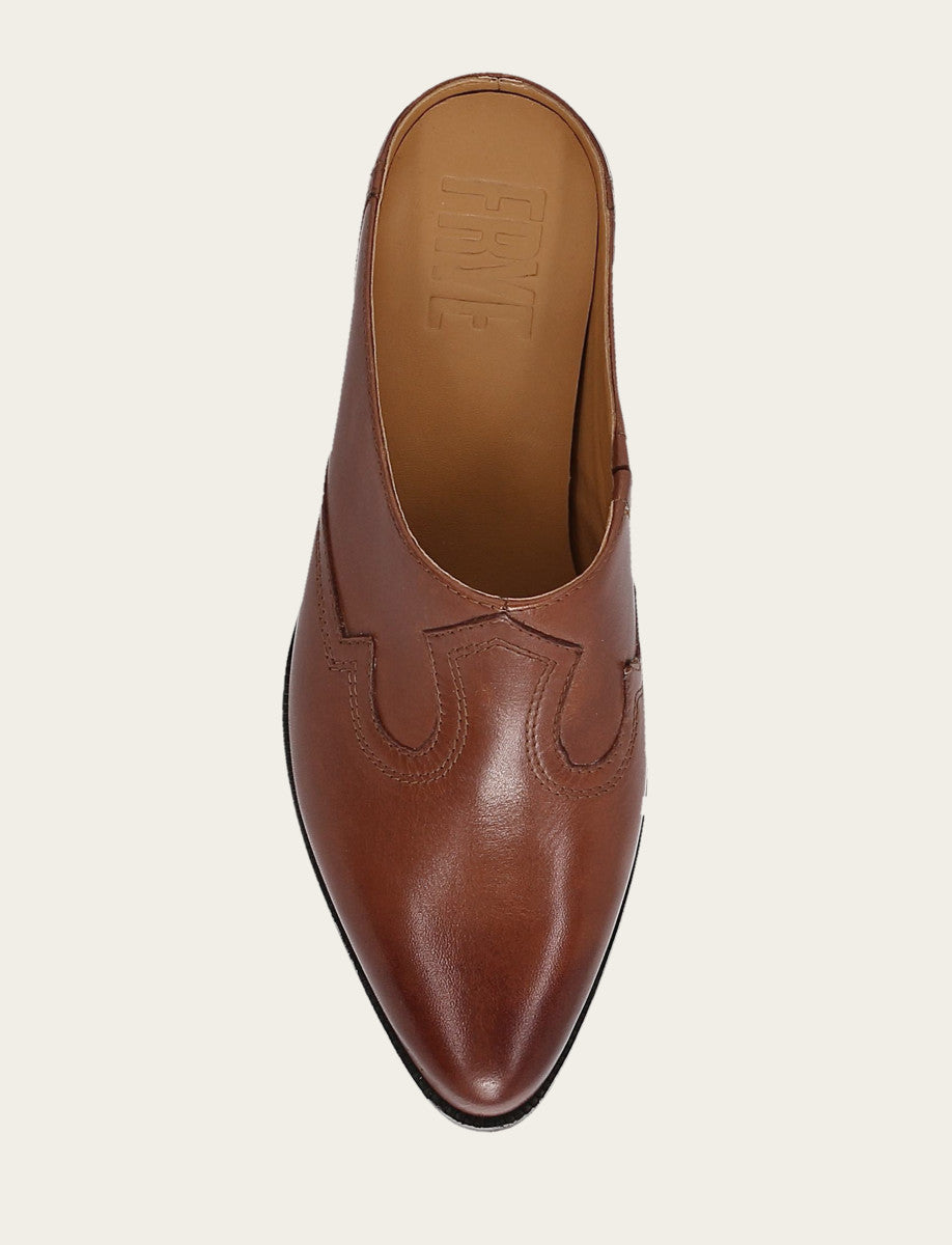 Luna Mule - Brown - Top Down