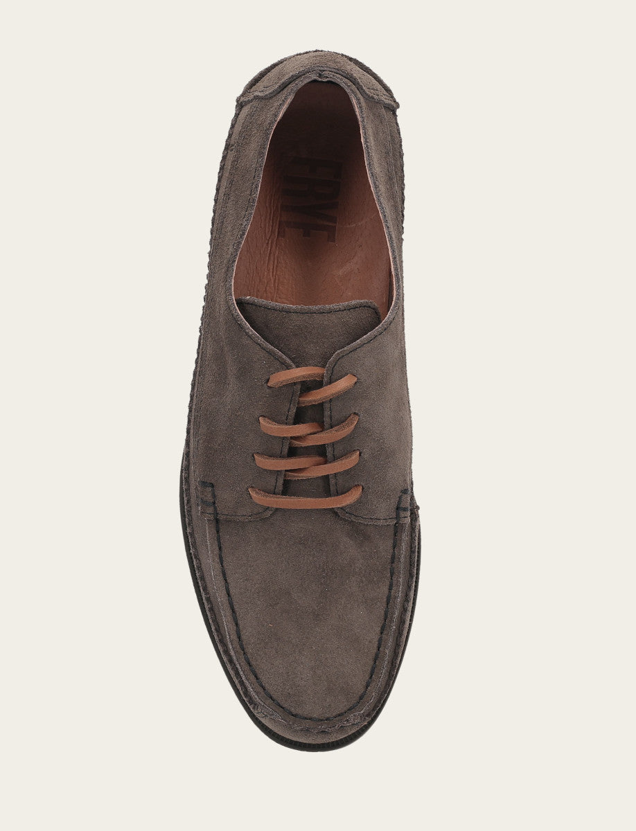 Mason Field Moc - Storm Grey - Top Down