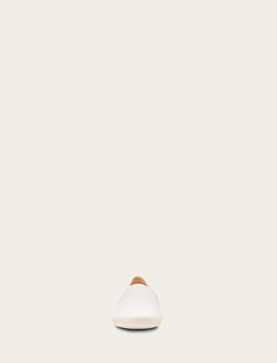 Melanie Slip On - White - Front