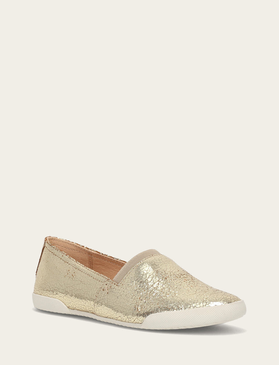 Melanie Slip On - Gold Mirror - Hero
