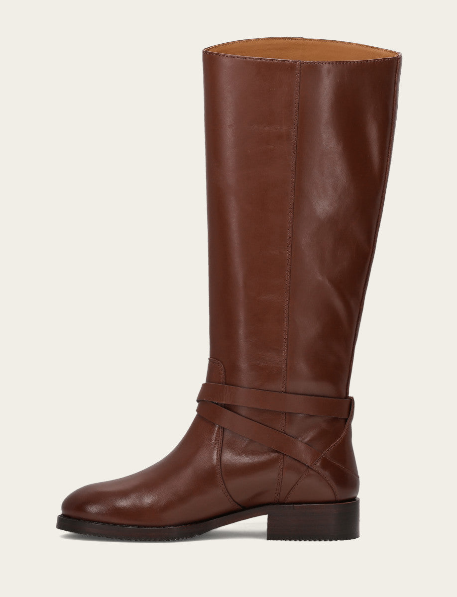 Melissa Belted Riding Wc - Walnut - Inside