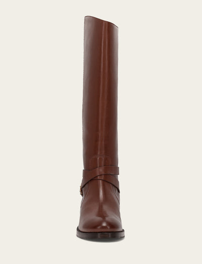 Melissa Belted Riding Wc - Walnut - Front