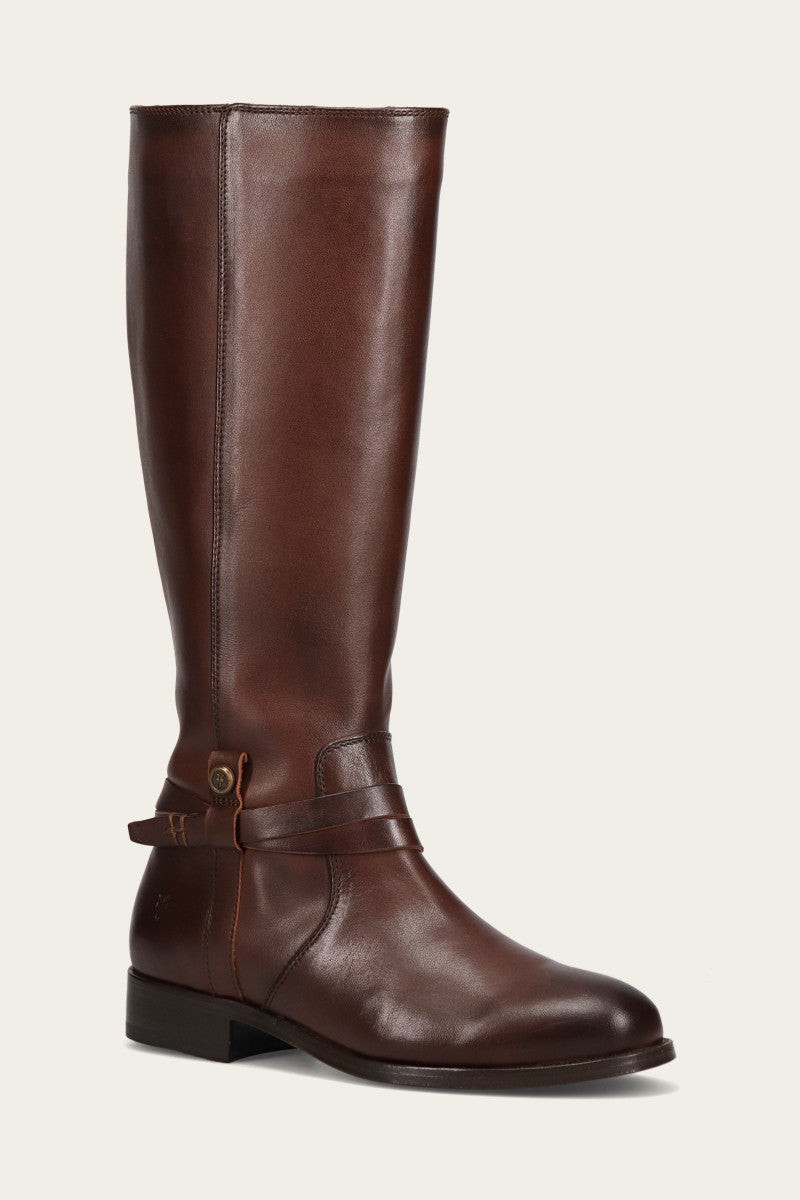 Melissa Belted Tall Wide Calf - Pre-Loved
