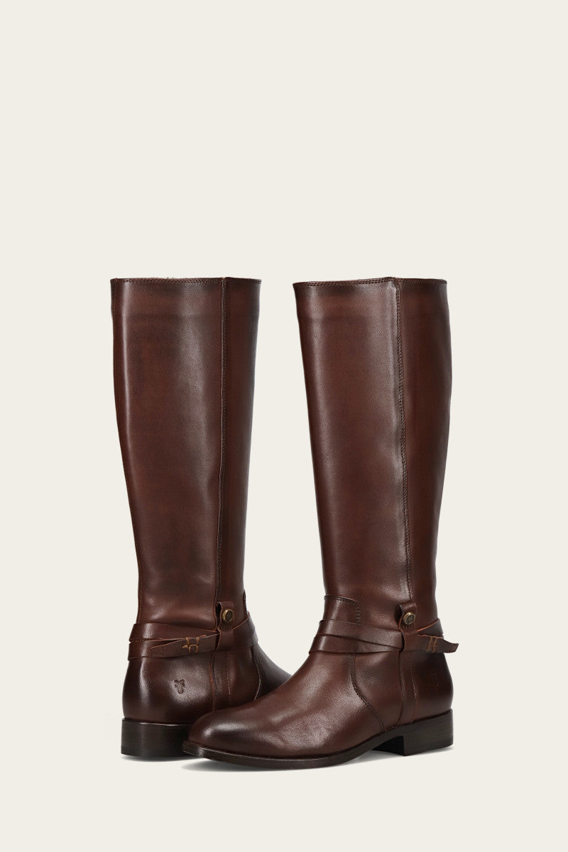 Melissa Belted Tall Wide Calf - Pre-Loved