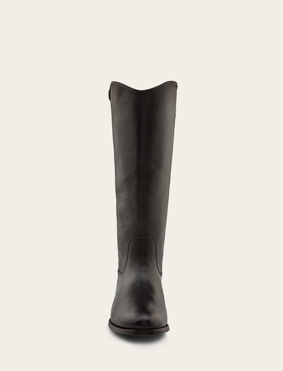 Melissa Button 2 - Black - Front