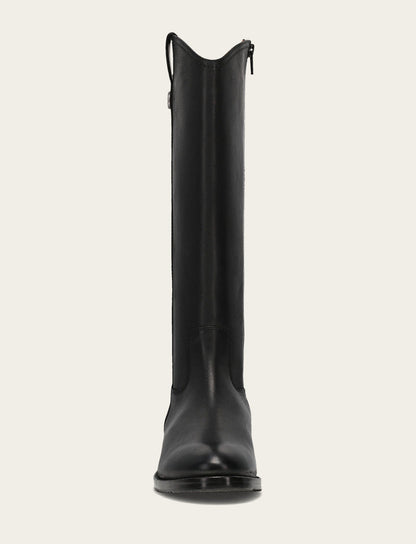Melissa Button Tall Inside Zip Wc - Black - Front