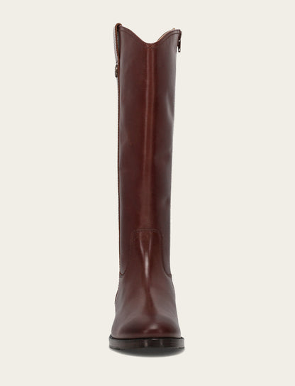 Melissa Button Tall Inside Zip Wc - Saddle - Front