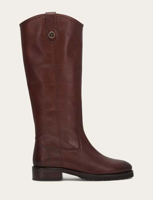 Melissa Lug Button Tall Wc - Brown - Outside