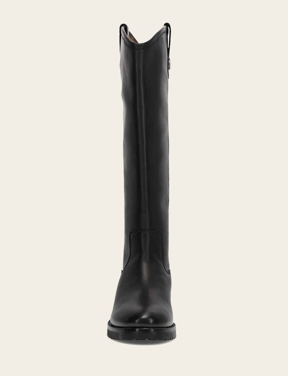 Melissa Lug Button Tall Wide Calf - Pre-Loved