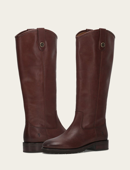 Melissa Lug Button Tall - Brown - Pair