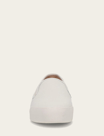 Mia Slip On - White - Front