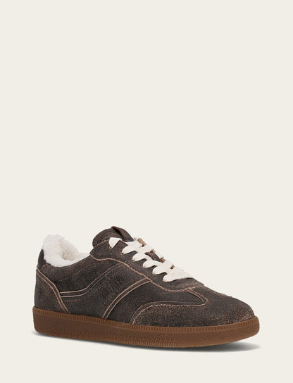 Milly Low Lace Shearling - Dark Truffle - Hero
