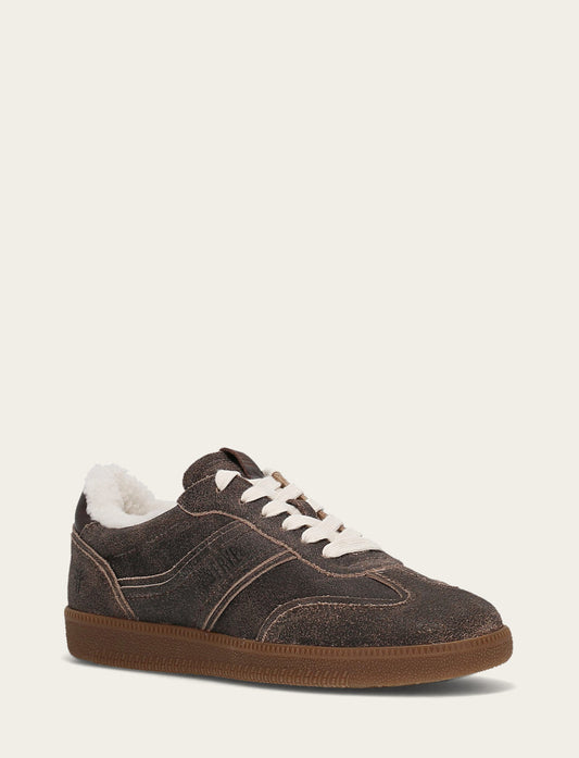Milly Low Lace Shearling - Dark Truffle - Hero